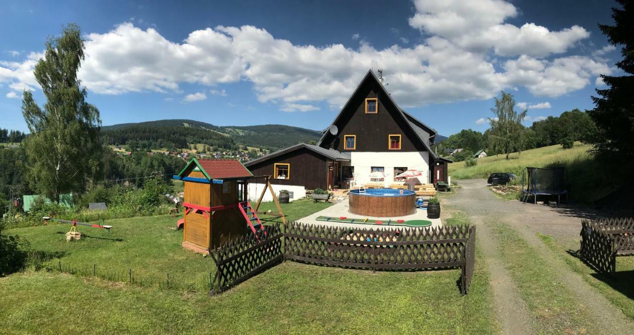 Penzion Slunecnice Rokytnice nad Jizerou Bagian luar foto